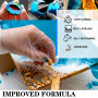 Résine Époxy - 2.4L / 2.7kg Resin Epoxy Sans Bulles Transparente avec Pompe pour Art en Résine, Dessus de Table, Fabrication de 