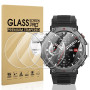 Diruite 4 Pièces Protection Écran pour Amazfit T-Rex 3 Verre Trempé,Anti-Rayures HD Verre Screen Protection pour Amazfit T-Rex 3