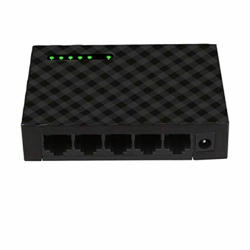 Iggual GES5000 Non-géré Gigabit Ethernet (10/100/1000) Noir