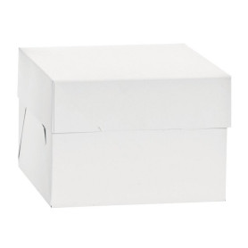 Decora COD. 0339472 BOÎTE pour GÂTEAUX, Blanc, 30.5 x 30.5 x 15 cm Decora COD. 0339472 BOÎTE pour GÂTEAUX, Blanc, 30.5 x 30.5 x 15 cm