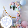 Hileyu Cube de Mesure de Ballon Pliable en Plastique - 11 Trous Outil pour Décorations d'Anniversaire, Mariage et Fête