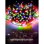 ARKOCHIC 35M Guirlande Lumineuse de Noël, 300 LED Lumières de Noël Intérieur et Extérieure Électrique 8 Modes Etanche Guirlande 