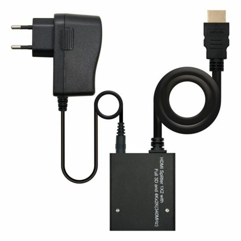 NanoCâble 10.25.3502 répartiteur vidéo HDMI 2x HDMI