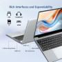 Moacreto Portatile PC 15,6 pollici, Notebook 16GB RAM SSD 512GB Celeron N5095, Computer portatile FHD IPS 1920 * 1080 Con tastie