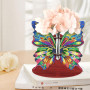 Mocrop Diamond Painting 3D - Ornement de Bureau - Vase Papillon - Peinture Diamant - Adultes et Enfants - Convient pour la Maiso