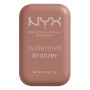 NYX PROFESSIONAL MAKEUP - Bronzeur Crème - Utilisation Corps et Visage - Buttermelt Bronzer, Teinte : Desserve Butta
