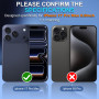 Diruite Protection Objectif pour iPhone 17 Pro Max Protection Appareil Photo,Givré Verre Trempé Alliage D'aluminium Caméra Arriè