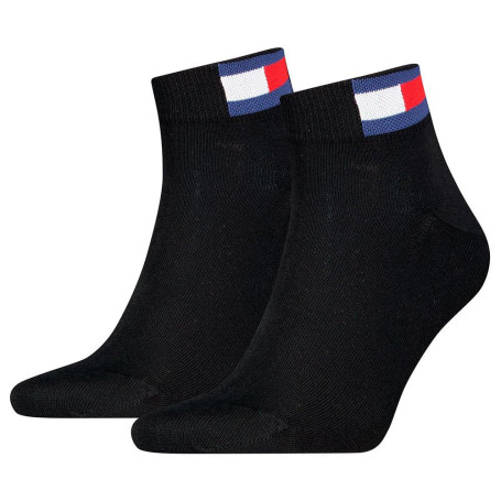 Tommy Hilfiger Quarter Chaussettes (Lot de 2) Mixte