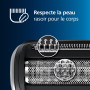 Philips Bodygroom Series 3000, tondeuse corps et entrejambe étanche, rasage de près confortable, pour toutes les zones du corps,