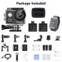 AKASO Caméra Sport 4K 60fps 20MP WiFi Télécommande Commande Vocale Ecran Tactile EIS Caméra Sportive Etanche sous Marine Angle V