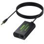 3.5mm vers Optique LINKFOR Câble 3.5mm vers SPDIF Adaptateur Audio R/L RCA avec Câble Optique Audio 3,5 mm AUX vers Numérique Ad