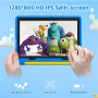 Laptok Tablette Enfants 10 Pouces, Android Tablette pour Enfants Éducative avec Contrôle Parental, 8Go+64Go Ext 1To, Octa-Core, 