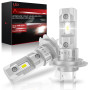H7 LED , H7 LED 20000LM 80W 6500K Lumière Blanche Forte , Kit De Conversion Halogène, Ampoule De Phare pour 12V Voiture Ou Moto,