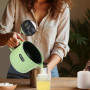 Bienslys Pot à cire électrique 1,5 L avec écran tactile numérique, revêtement antiadhésif et contrôle précis de la température –