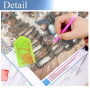 Diamond Painting Adulte 5D, Peinture Diamant Complet livres, Kit Diamond DIY avec Strass Cristal, Tableau Perle Diamant Déco Mur