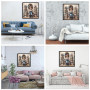Diamond Painting Adulte 5D, Peinture Diamant Complet livres, Kit Diamond DIY avec Strass Cristal, Tableau Perle Diamant Déco Mur