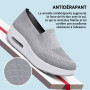 Femmes Minceur Chaussures Taille 35-42eu Marche Baskets Plate-Forme Chaussures Poids Air Léger Engrener Elastic Sports en Yoga à