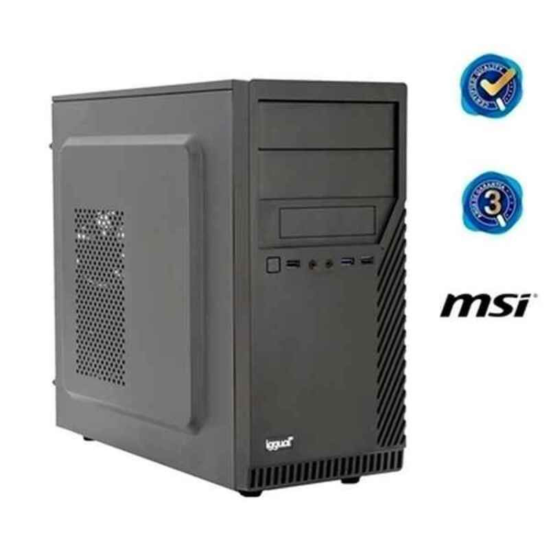 Iggual PSIPCH512 PC Midi Tower Intel® Core i3 i3-10100 8 Go DDR4-SDRAM 240 Go SSD Noir