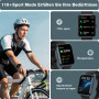 Montre Connectée Femme pour Samsung, iPhone, Android, 1.8" Smartwatch avec Appel Bluetooth, Voix de l'IA, Alexa intégrée, Smartw