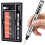 ARROWMAX Mini stylo de gravure : outil portable sans fil ultime pour artistes et bricoleurs – Gravez plus de 50 surfaces – Convi