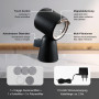 SNDOAS Hotte Aspirante Portable, Mini Hotte Aspirante 180 m³/h Puissance d'aspiration élevée, 3 Vitesses, Mode Recyclage avec Fi