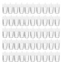 50 Pièces Boissons Pochettes, Sacs à Boissons Sans Fuite, Poche Transparente pour Boisson, Pour Remplir une Variété de Boissons 