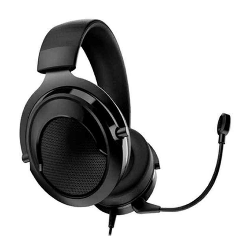 Iggual IGG317136 écouteur/casque Avec fil Arceau Jouer Noir