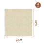 Etamine Alimentaire 6 pièces Cheesecloth 50x50cm, Mousseline Alimentaire, Filtre Alimentaire Réutilisables et lavables Mousselin
