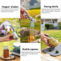Berglander Essentiels de Camping, ustensiles de Cuisine de Camping, équipement d’Accessoires de Camping livré avec Couverts de C