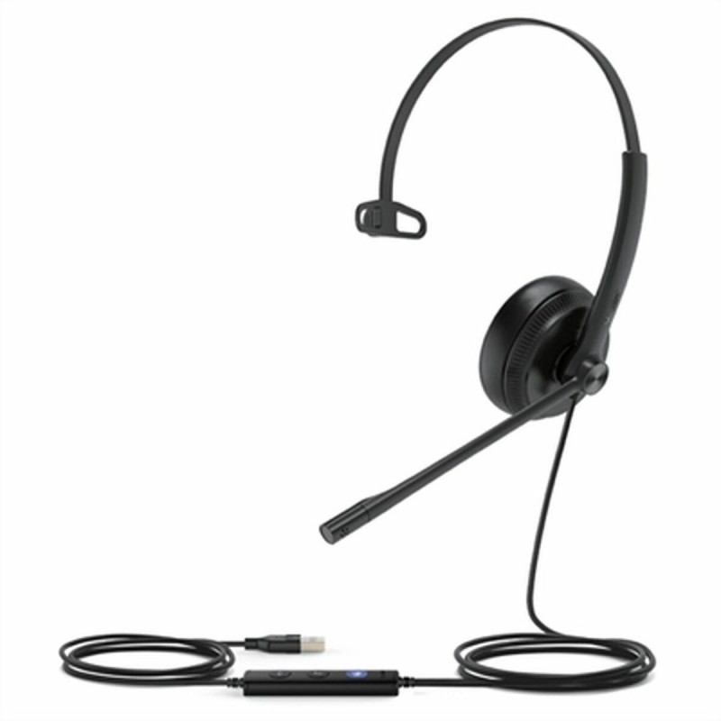 Yealink UH34 Lite Casque Avec fil Arceau Bureau/Centre d'appels Noir