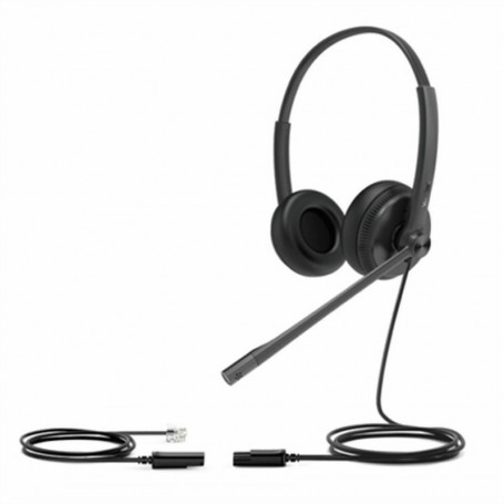 Casques avec Microphone Yealink YHS34 Lite Dual Noir 125,99 €