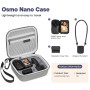 STARTRC PHOTO Étui pour Osmo Nano, Sac de Rangement Portable pour DJI Osmo Nano, Housse de Protection, étui de Voyage Rigide ave