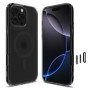 Spigen Coque pour iPhone 16 Pro Max, Ultra Hybrid T MagFit, [Bouton Camera Control] 6,9 Pouces - Frost Noir