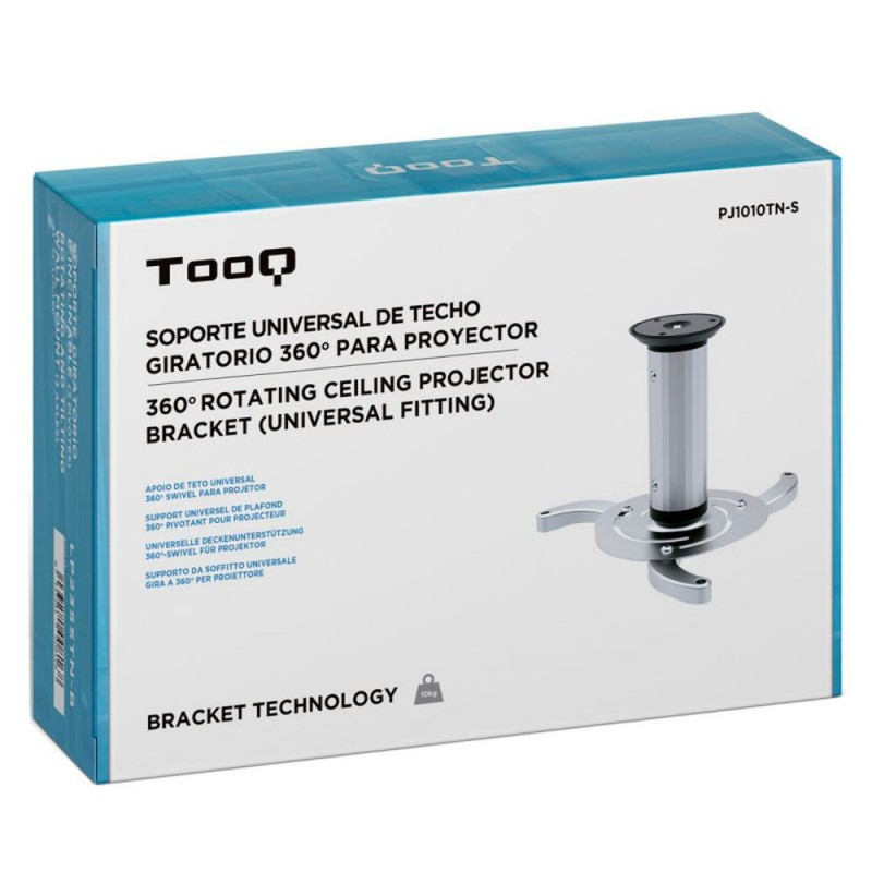 Image secondaire de Tooq PJ1010TN-S support pour projecteurs Plafond Argent