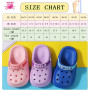 ZYLDK Fille Garçon Chaussons de Jardin Unisexes pour Enfants Pantoufles d'été antidérapantes Enfants Sabots et Mules Chaussons d