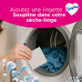 SOUPLINE Voiles Sèche-Linge Adoucissants Grand Air, Parfume le Linge de Maison, Parfum Longue Durée,Complément Idéal à Votre Les