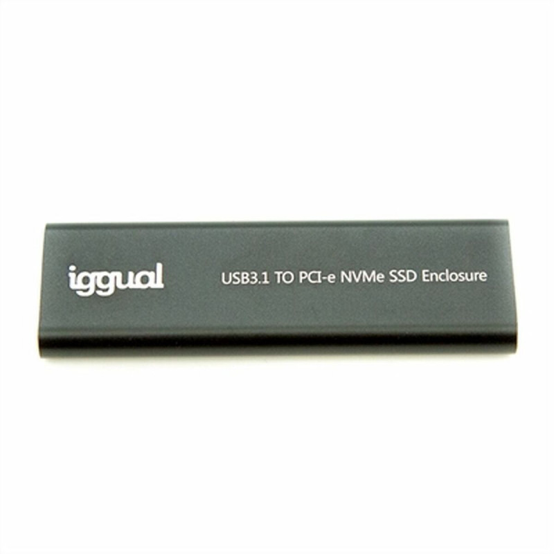 Iggual IGG317020 Boîtier de disques de stockage Enceinte ssd Noir M.2