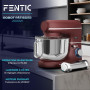 Fentic Robot Pâtissier avec Machine a Pates Fraiche – 2000W – Robot Cuisine avec Machine a Pate – Laminoir a Pate - 6,2L Bol Mél