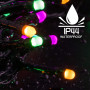 Ulinek Guirlande Lumineuse LED 100m 1000LEDs Extérieur Multicolore, Eclairage Lumineux Noël Décoration 8 Modes IP44 Extérieur/In