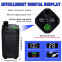 Spopal Kit Douche de Camping, Douche Portable,Pompe de Douche Électrique Rechargeable,Imperméable, avec Afficheur Intelligent et