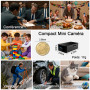 cuoum Mini Camera-1080P Micro Camera sans WiFi-Mini Caméra-Petite Camera avec Audio, Caméras de Surveillance, Opération à Un Bou