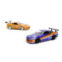 Jada Toys Fast & Furious Twin Pack 1:32 Wave 3/2 - Voiture Miniature - Kit de Jeu