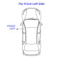Twowinds - Panneau de Commande Lève-vitre Compatible avec VW Golf 4, Bora (1998-2005) - Porte Gauche (côté conducteur) - 3B18671