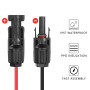 YAODHAOD plug solaire vers câble DC 8mm 12awg 1M dc7909 vers panneau solaire plug câble solaire Compatible avec jackery explorer