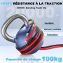 Oududianzi Cable Solaire 6mm2 20m, Cable Panneau Solaire 10/15/20/30/50m, Rallonge Cable Panneau Solaire 6mm2, Câble Photovoltaï