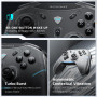 Machenike G5 Pro Manette PC Gamer Sans Fil RGB, Hall Joystick, Manette sans fil Switch Bluetooth pour PC/Mobile Android/iOS/Swit