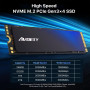 AVOETY SSD 256Go M.2 2280 PCIe Gen3x4 NVMe, Vitesse de Lecture jusqu'à 2000 Mo/s, Cache SLC 3D NAND TLC M.2 SSD, Compatible avec