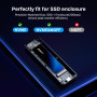 AVOETY SSD 256Go M.2 2280 PCIe Gen3x4 NVMe, Vitesse de Lecture jusqu'à 2000 Mo/s, Cache SLC 3D NAND TLC M.2 SSD, Compatible avec