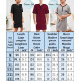 Chemise de Nuit Homme Pyjama Manches Courtes Hauts de Pyjama Homme Tee-Shirt Long Col Rond avec Boutons Vêtements d'Intérieur T-