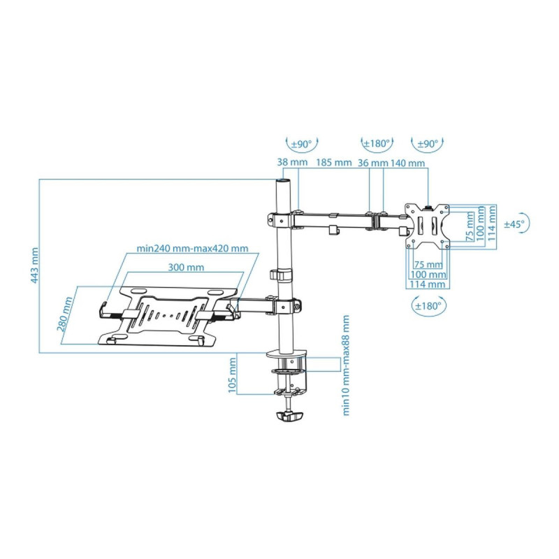 Image secondaire de Tooq Office 81,3 cm (32